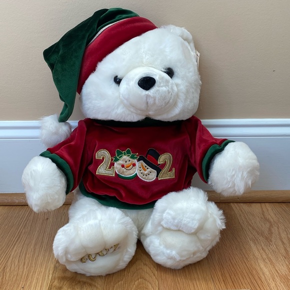 2002 Christmas Bear - Picture 1 of 6